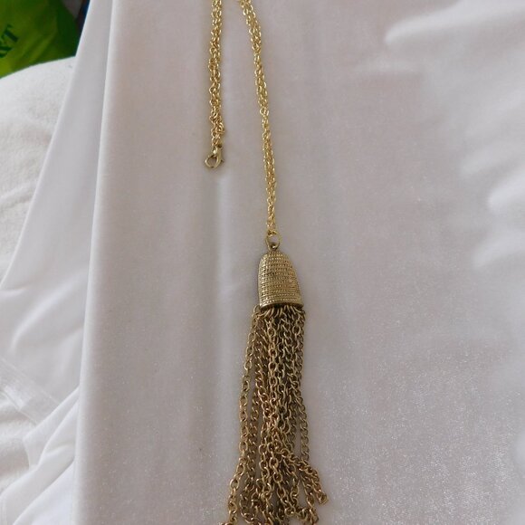 Ladies gold plated Necklace - Picture 1 of 4